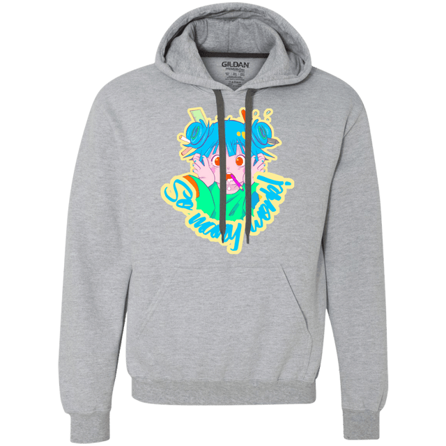 Sweatshirts Sport Grey / S So many work! Premium Fleece Hoodie