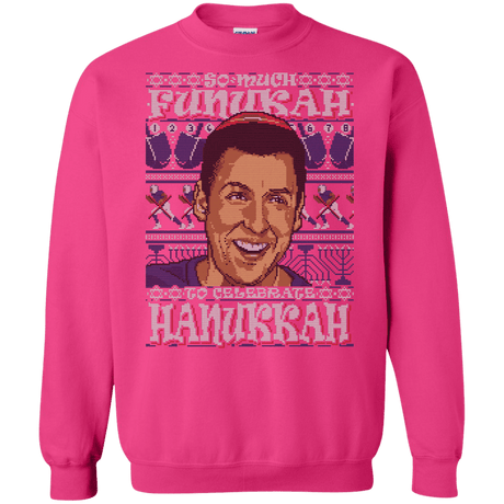 Sweatshirts Heliconia / Small SO MUCH FUNUKAH Crewneck Sweatshirt
