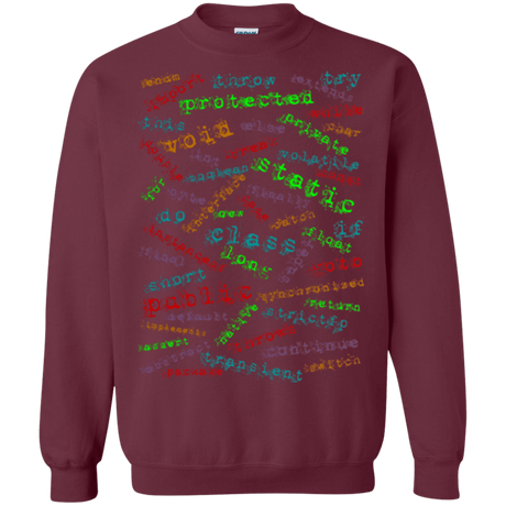 Sweatshirts Maroon / Small Software Artist Crewneck Sweatshirt
