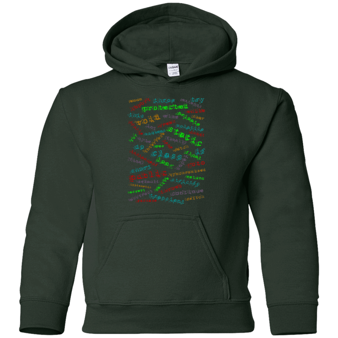 Sweatshirts Forest Green / YS Software Artist Youth Hoodie