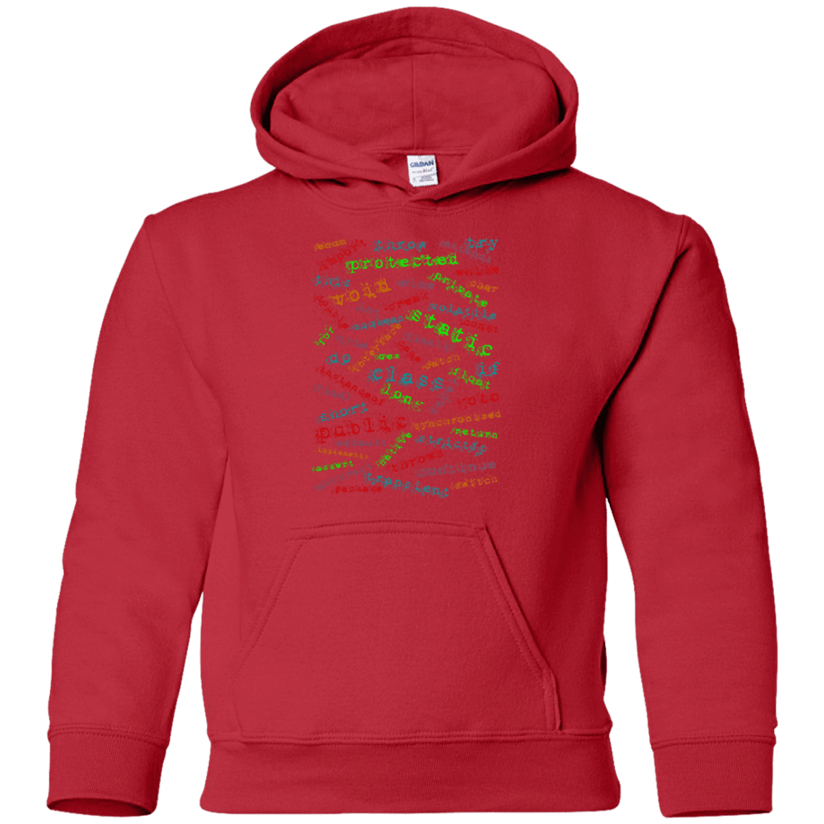 Sweatshirts Red / YS Software Artist Youth Hoodie