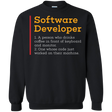 Sweatshirts Black / Small Software Developer Crewneck Sweatshirt