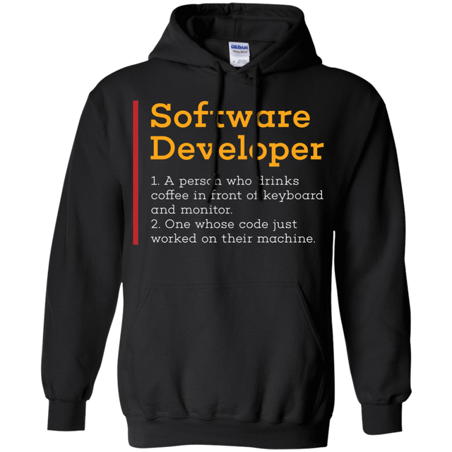 Sweatshirts Black / Small Software Developer Pullover Hoodie