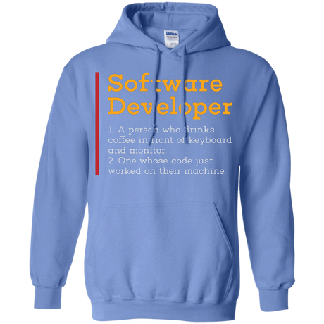 Sweatshirts Carolina Blue / Small Software Developer Pullover Hoodie