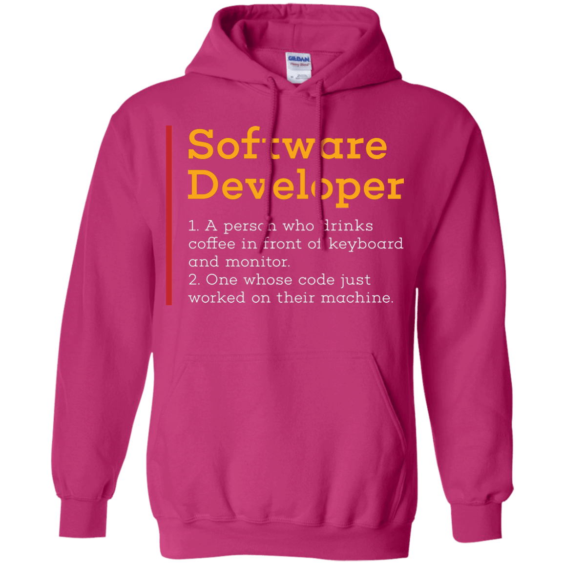Sweatshirts Heliconia / Small Software Developer Pullover Hoodie