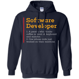 Sweatshirts Navy / Small Software Developer Pullover Hoodie