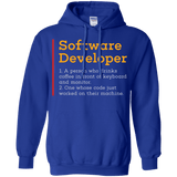 Sweatshirts Royal / Small Software Developer Pullover Hoodie
