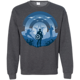 Sweatshirts Dark Heather / Small Soldier of Freedom Crewneck Sweatshirt