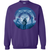 Sweatshirts Purple / Small Soldier of Freedom Crewneck Sweatshirt