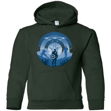 Sweatshirts Forest Green / YS Soldier of Freedom Youth Hoodie