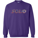 Sweatshirts Purple / S Solo Crewneck Sweatshirt
