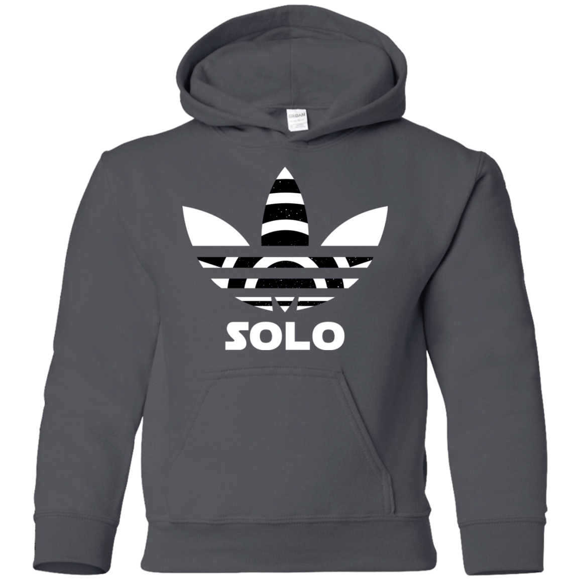 Sweatshirts Charcoal / YS Solo Youth Hoodie