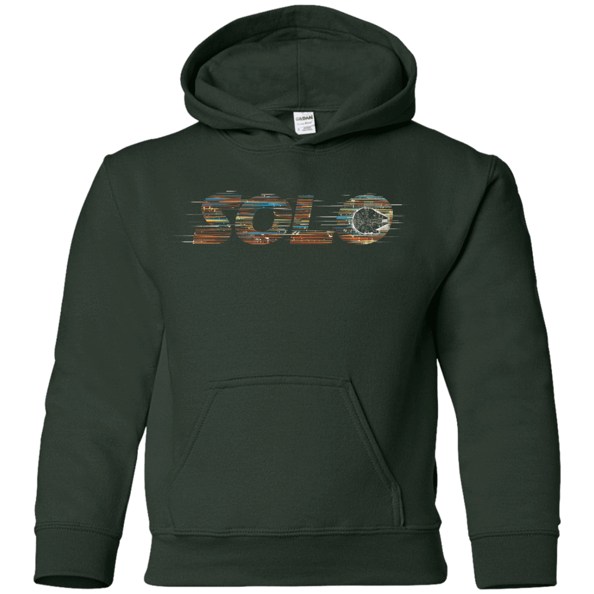 Sweatshirts Forest Green / YS Solo Youth Hoodie