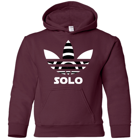 Sweatshirts Maroon / YS Solo Youth Hoodie