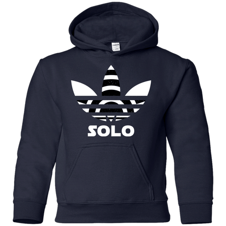 Sweatshirts Navy / YS Solo Youth Hoodie