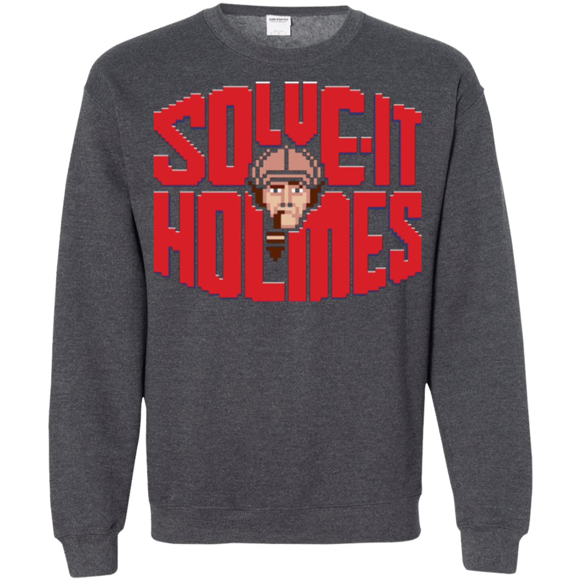 Sweatshirts Dark Heather / Small Solve It Holmes Crewneck Sweatshirt