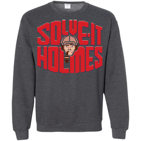 Sweatshirts Dark Heather / Small Solve It Holmes Crewneck Sweatshirt