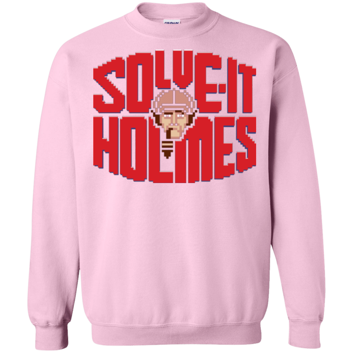 Sweatshirts Light Pink / Small Solve It Holmes Crewneck Sweatshirt