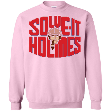 Sweatshirts Light Pink / Small Solve It Holmes Crewneck Sweatshirt
