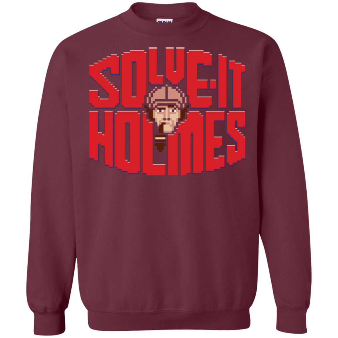 Sweatshirts Maroon / Small Solve It Holmes Crewneck Sweatshirt