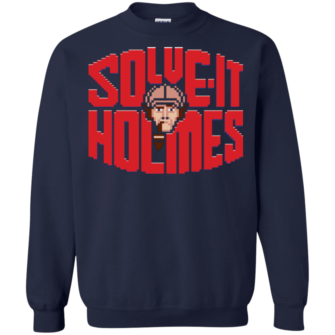 Sweatshirts Navy / Small Solve It Holmes Crewneck Sweatshirt
