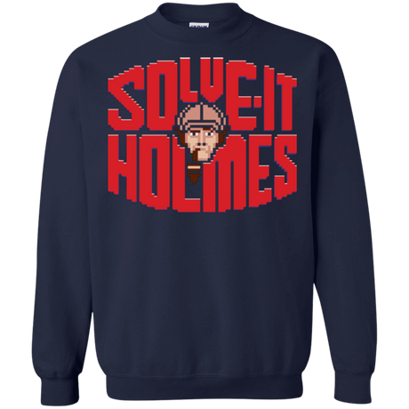 Sweatshirts Navy / Small Solve It Holmes Crewneck Sweatshirt
