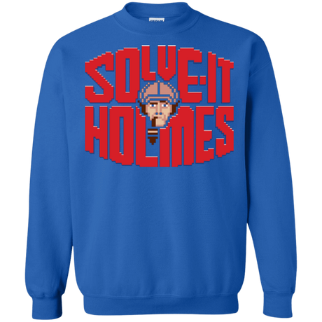 Sweatshirts Royal / Small Solve It Holmes Crewneck Sweatshirt