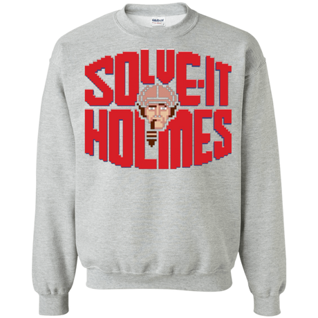 Sweatshirts Sport Grey / Small Solve It Holmes Crewneck Sweatshirt