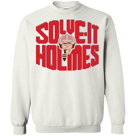 Sweatshirts White / Small Solve It Holmes Crewneck Sweatshirt