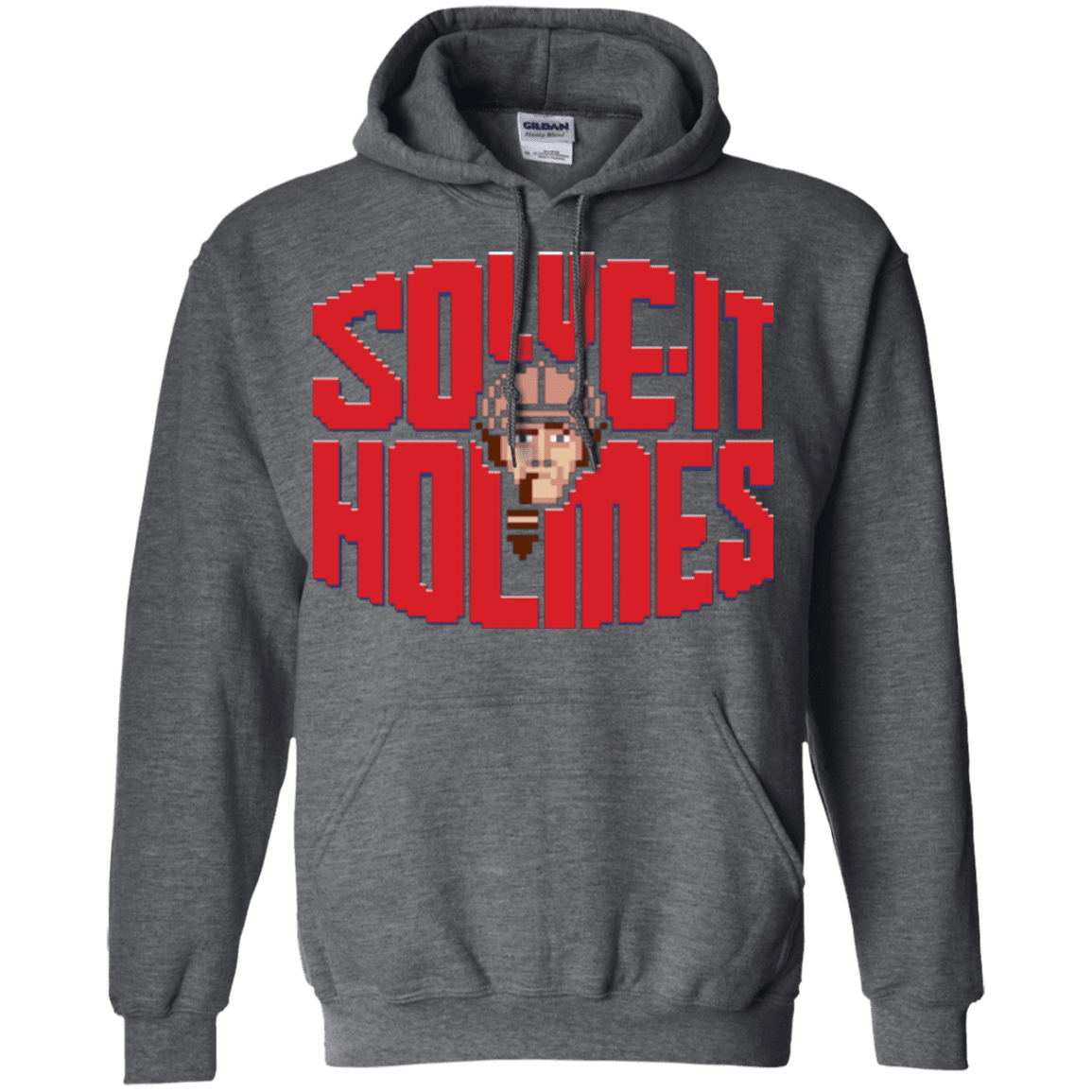 Sweatshirts Dark Heather / Small Solve It Holmes Pullover Hoodie