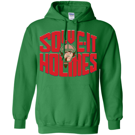 Sweatshirts Irish Green / Small Solve It Holmes Pullover Hoodie