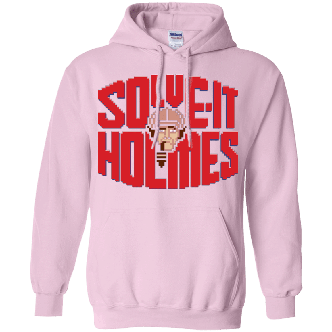 Sweatshirts Light Pink / Small Solve It Holmes Pullover Hoodie