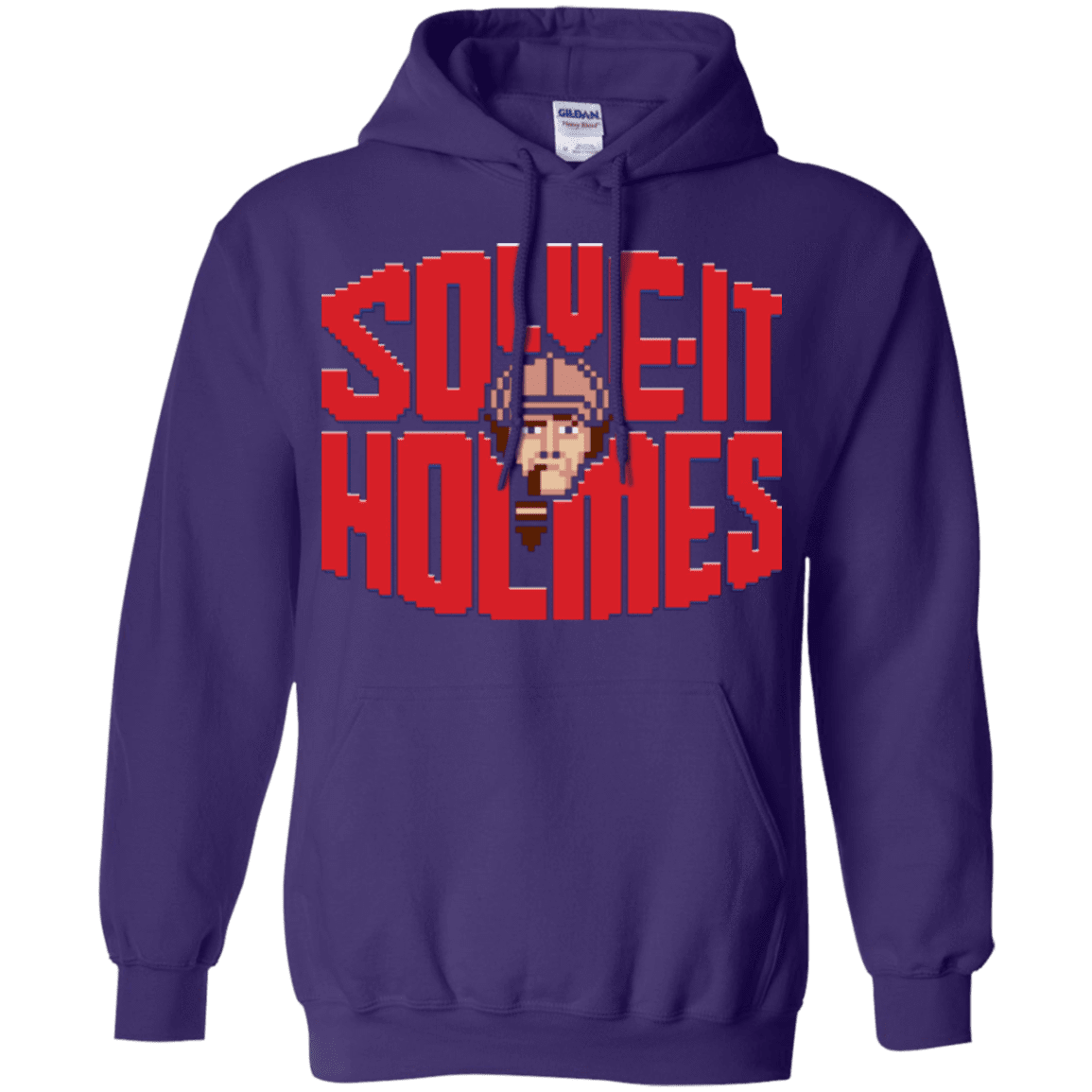 Sweatshirts Purple / Small Solve It Holmes Pullover Hoodie