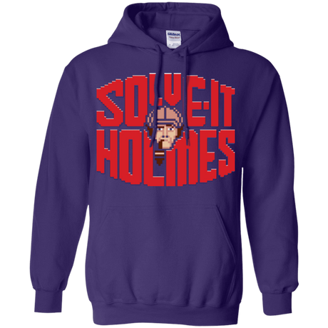 Sweatshirts Purple / Small Solve It Holmes Pullover Hoodie