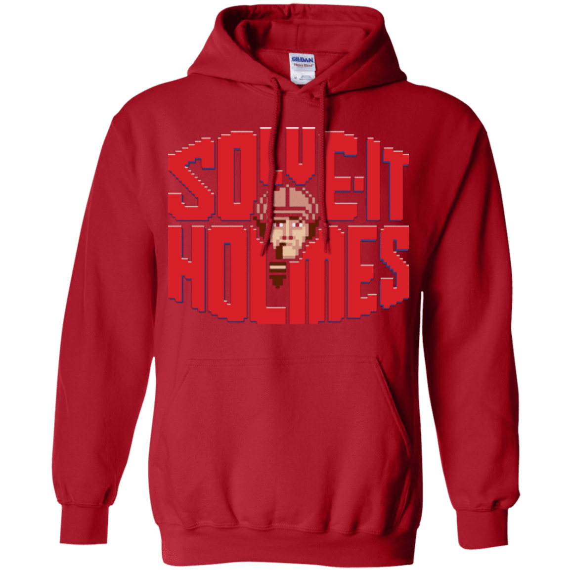 Sweatshirts Red / Small Solve It Holmes Pullover Hoodie