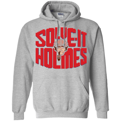Sweatshirts Sport Grey / Small Solve It Holmes Pullover Hoodie