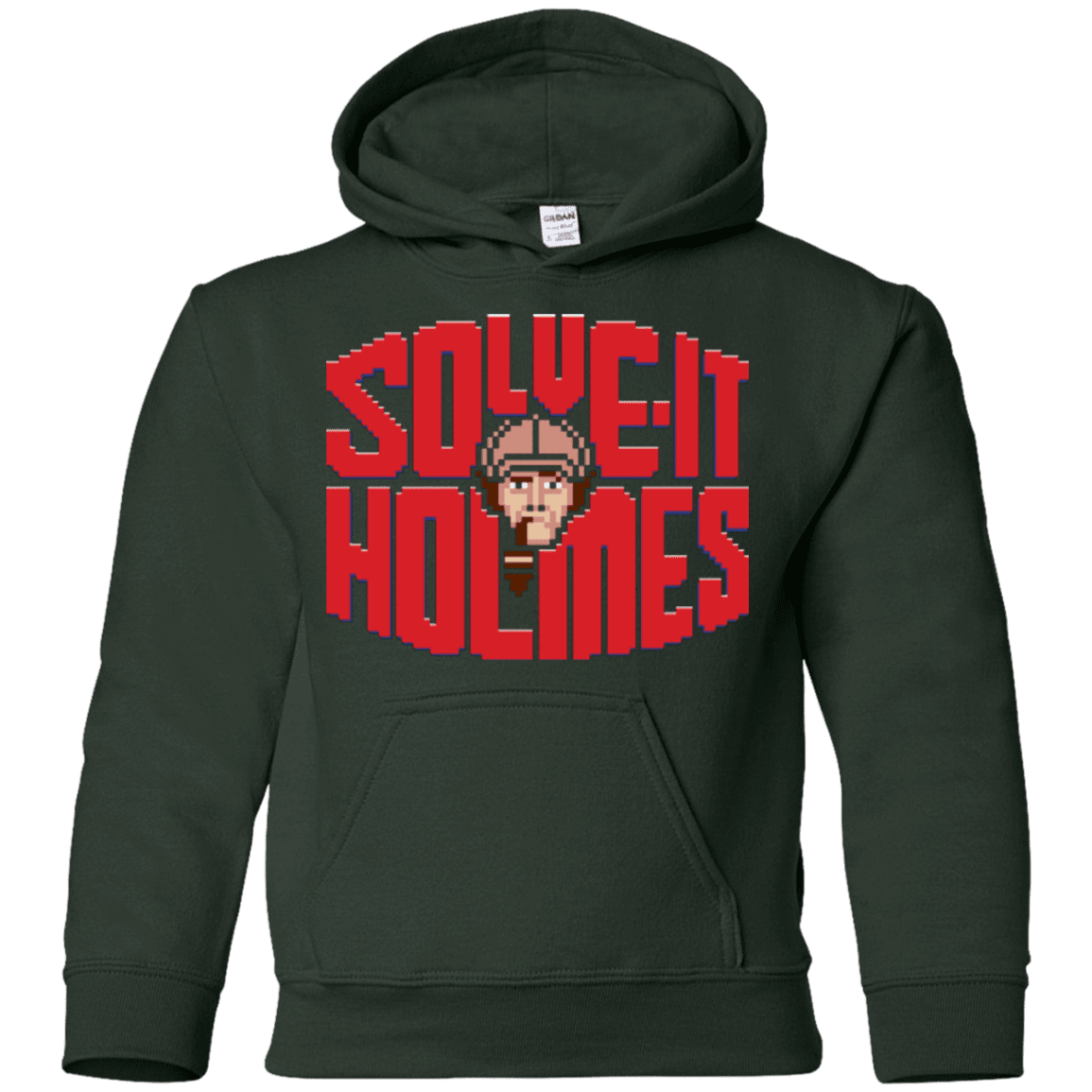 Sweatshirts Forest Green / YS Solve It Holmes Youth Hoodie
