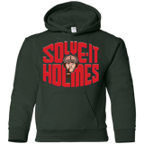 Sweatshirts Forest Green / YS Solve It Holmes Youth Hoodie