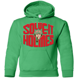 Sweatshirts Irish Green / YS Solve It Holmes Youth Hoodie