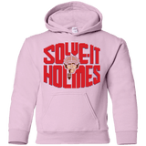 Sweatshirts Light Pink / YS Solve It Holmes Youth Hoodie