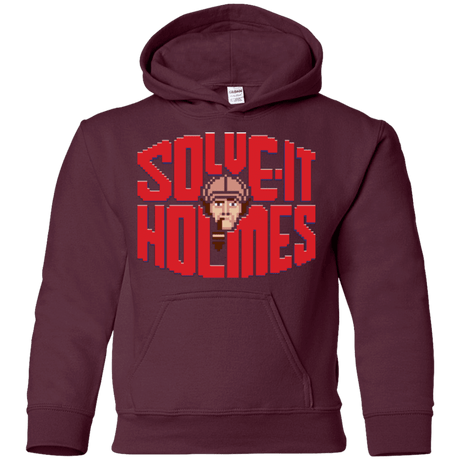 Sweatshirts Maroon / YS Solve It Holmes Youth Hoodie