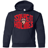Sweatshirts Navy / YS Solve It Holmes Youth Hoodie