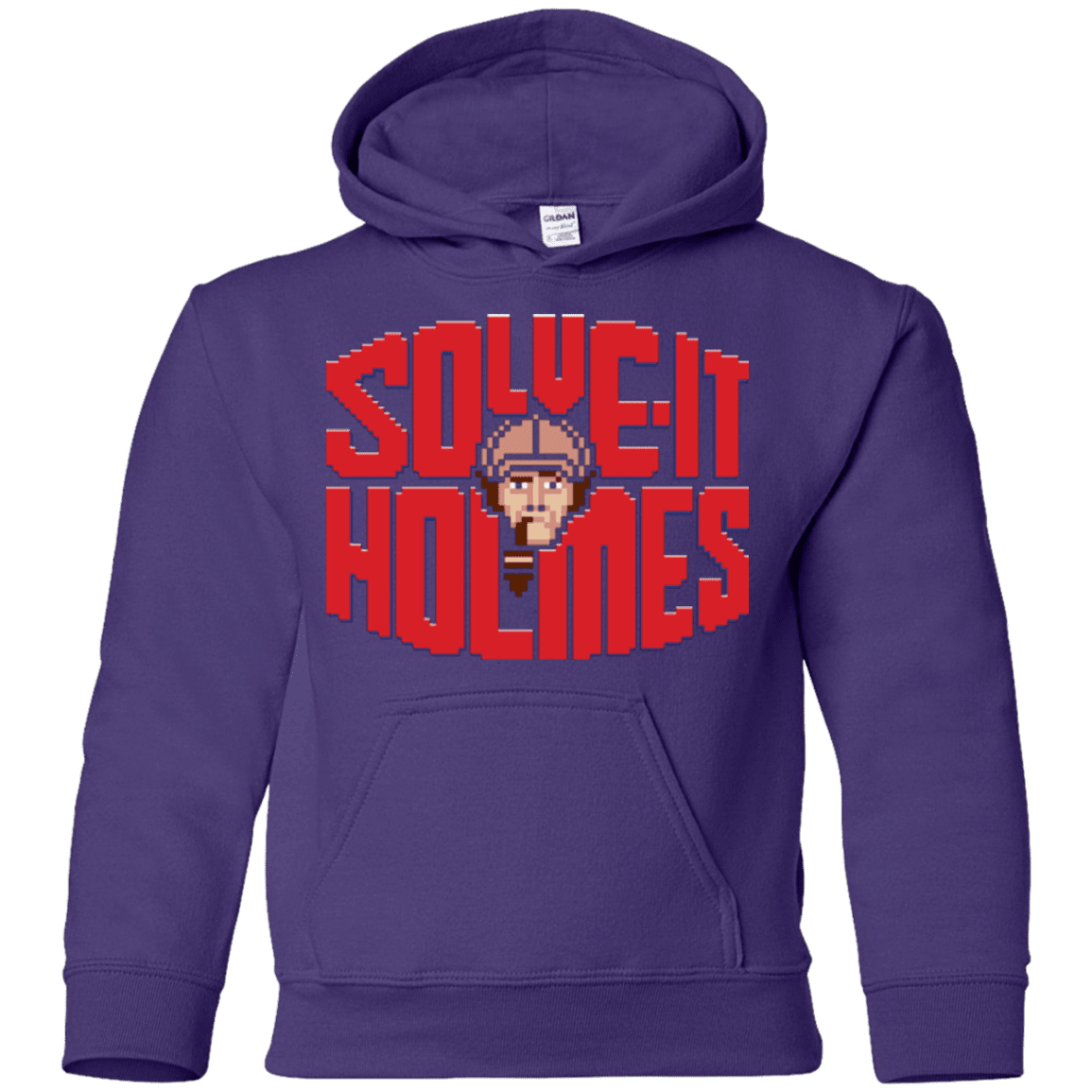 Sweatshirts Purple / YS Solve It Holmes Youth Hoodie