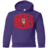 Sweatshirts Purple / YS Solve It Holmes Youth Hoodie