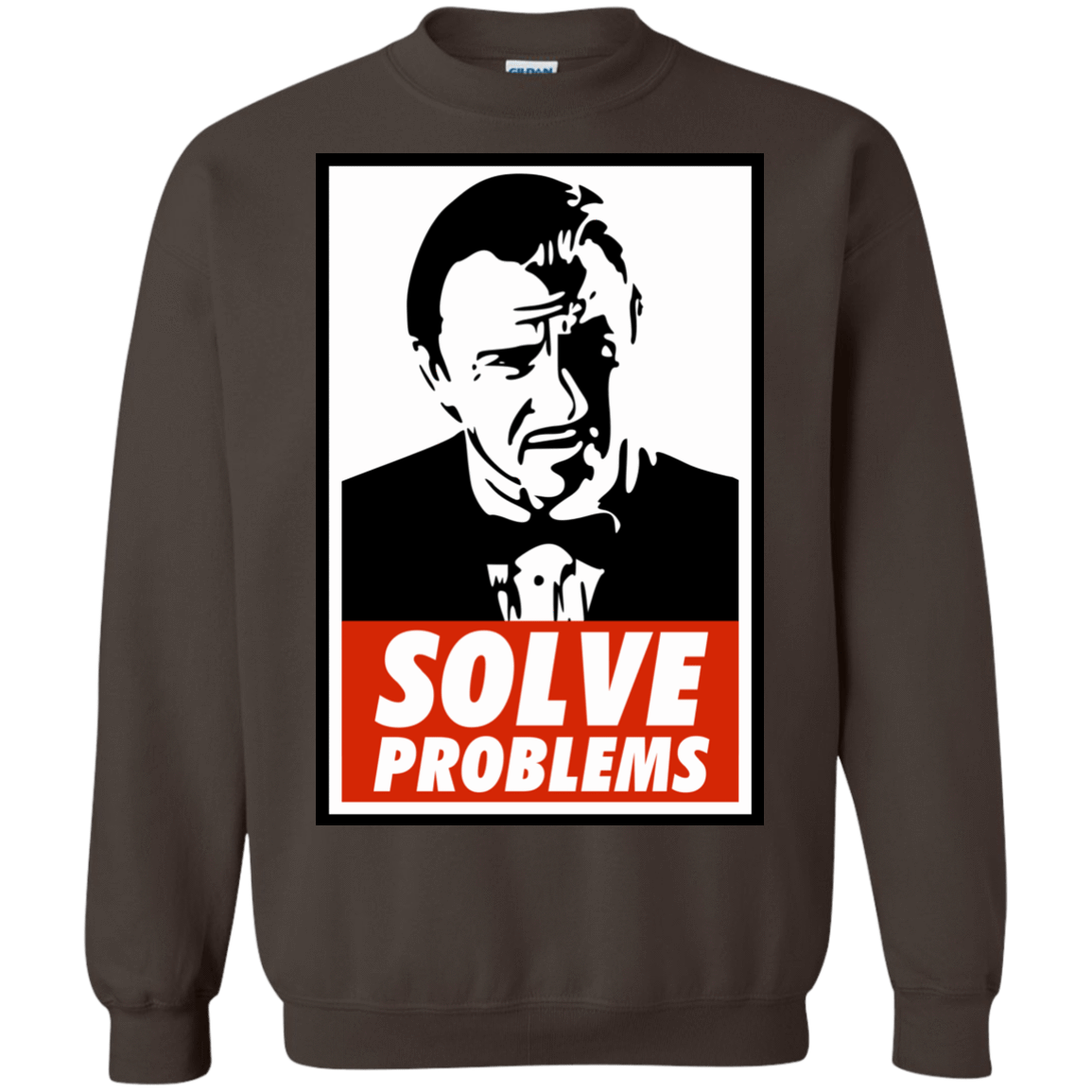 Sweatshirts Dark Chocolate / Small Solve problems Crewneck Sweatshirt