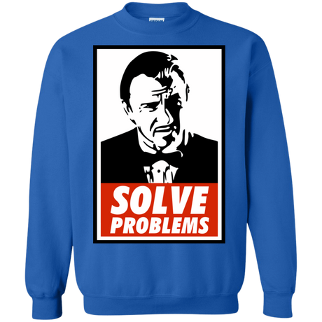 Sweatshirts Royal / Small Solve problems Crewneck Sweatshirt