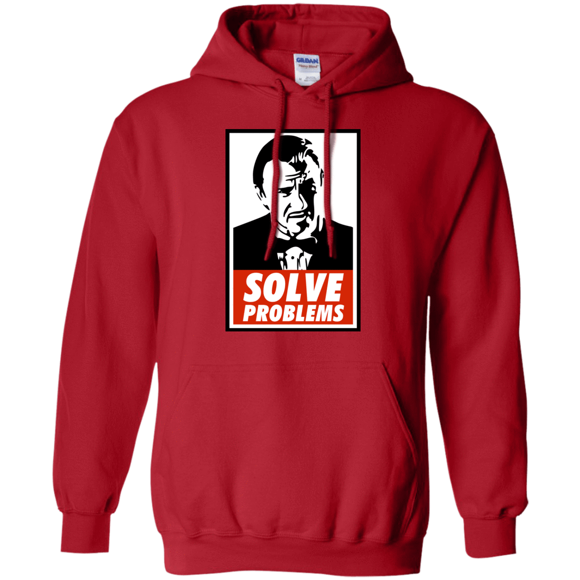 Sweatshirts Red / Small Solve problems Pullover Hoodie