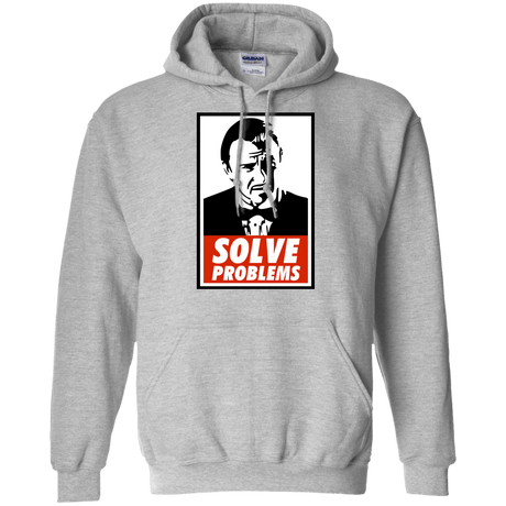Sweatshirts Sport Grey / Small Solve problems Pullover Hoodie
