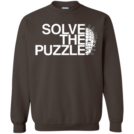 Sweatshirts Dark Chocolate / Small Solve The Puzzle V2 Crewneck Sweatshirt