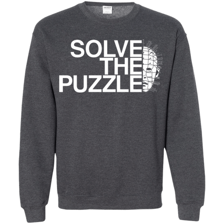 Sweatshirts Dark Heather / Small Solve The Puzzle V2 Crewneck Sweatshirt
